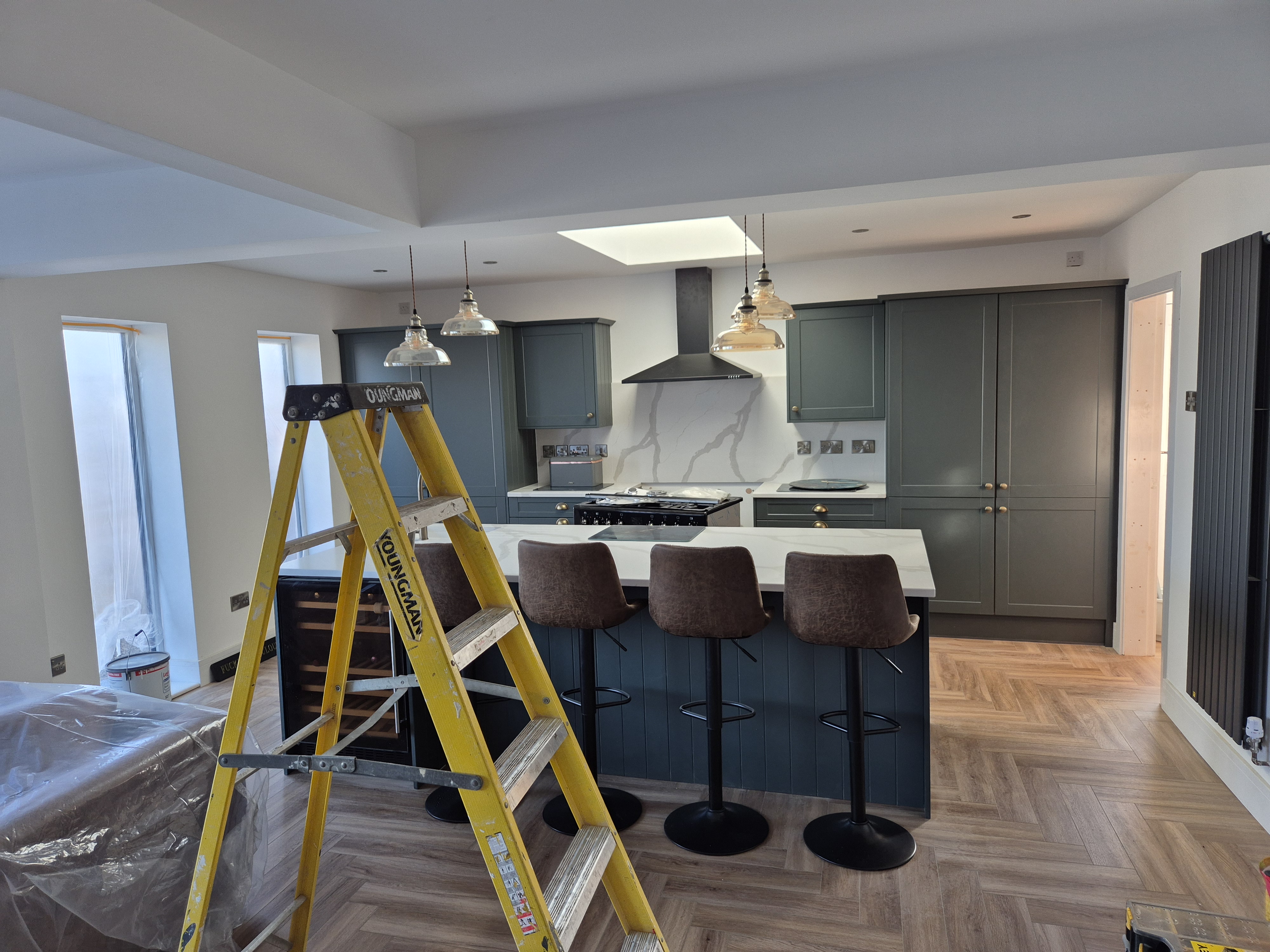 Modern kitchen renovation